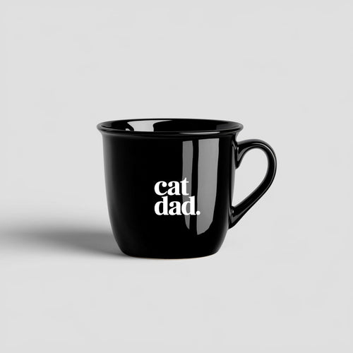 cat dad. Ceramic Mug mockup